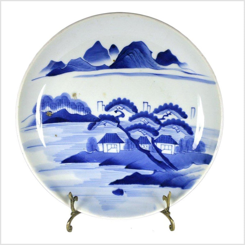 Hand Painted Imari Plate- Asian Antiques, Vintage Home Decor & Chinese Furniture - FEA Home