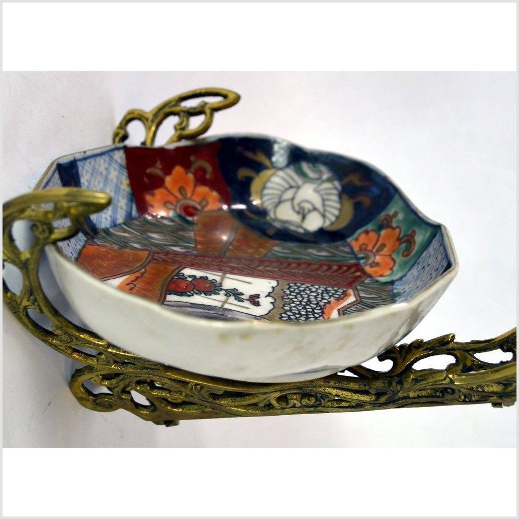 Hand Painted Imari Plate-2. Asian & Chinese Furniture, Art, Antiques, Vintage Home Décor for sale at FEA Home
