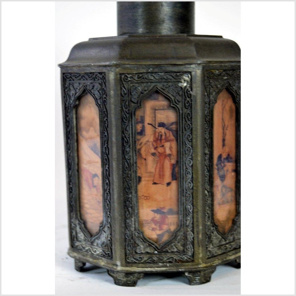 Hand Tooled Pewter Tea Flask-3. Asian &amp; Chinese Furniture, Art, Antiques, Vintage Home Décor for sale at FEA Home