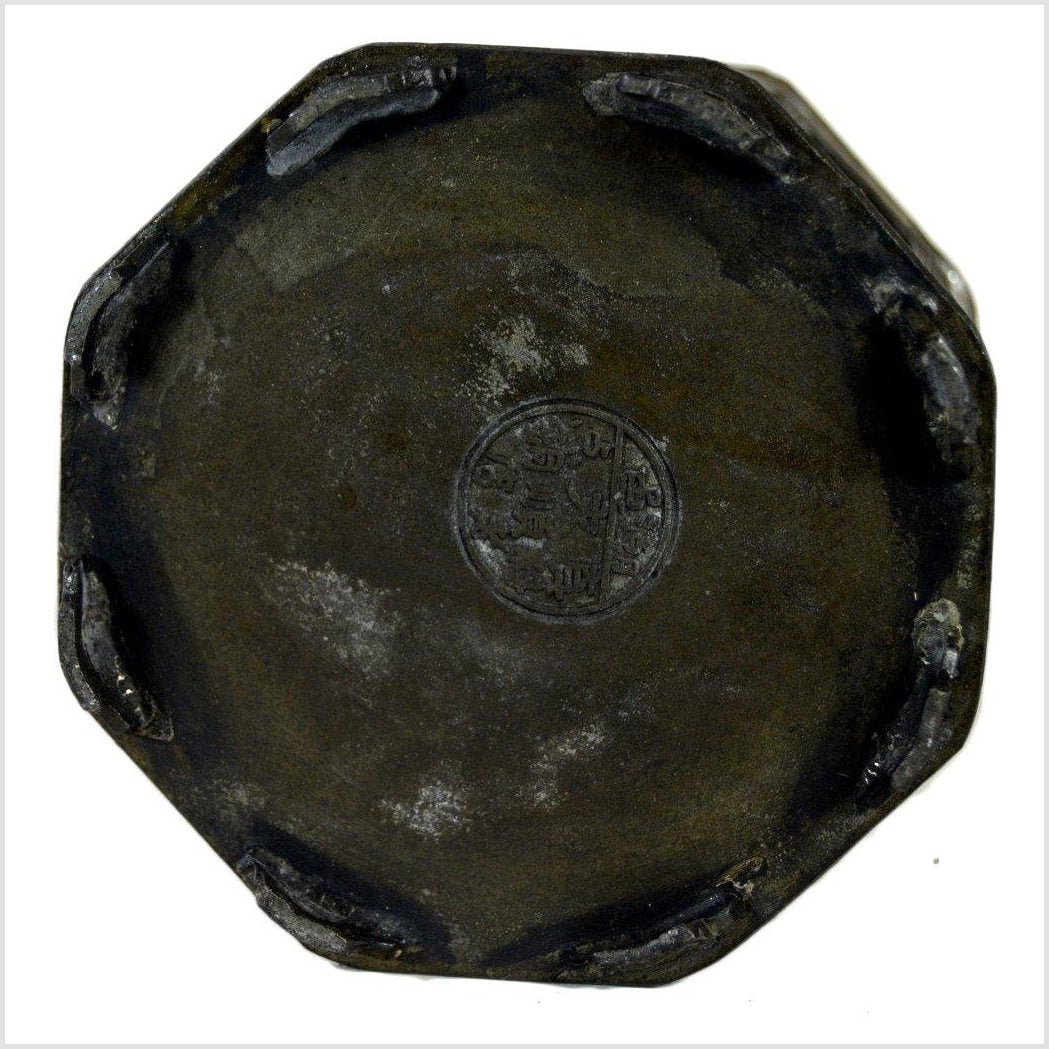 Hand Tooled Pewter Tea Flask-7. Asian &amp; Chinese Furniture, Art, Antiques, Vintage Home Décor for sale at FEA Home