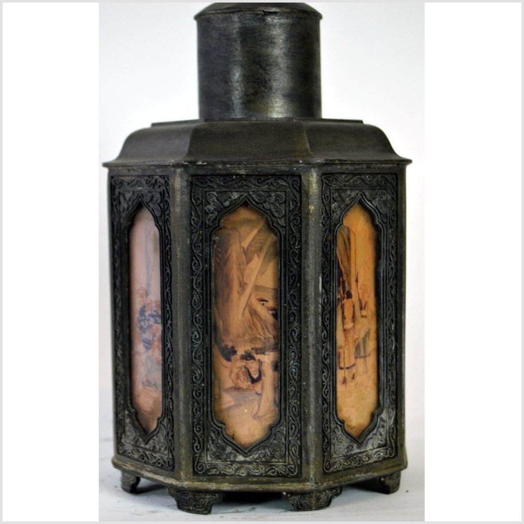 Hand Tooled Pewter Tea Flask-1. Asian & Chinese Furniture, Art, Antiques, Vintage Home Décor for sale at FEA Home