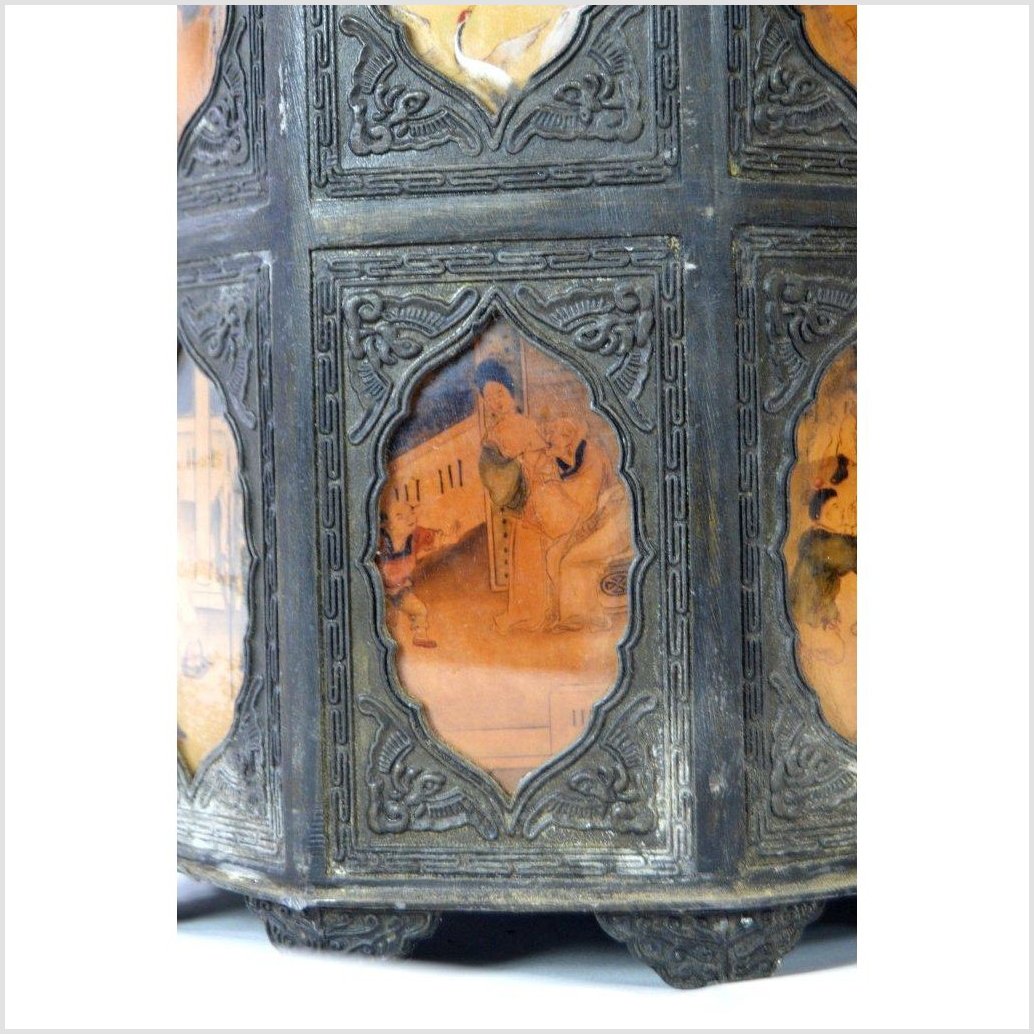 Hand Tooled Pewter Tea Flask-2. Asian & Chinese Furniture, Art, Antiques, Vintage Home Décor for sale at FEA Home