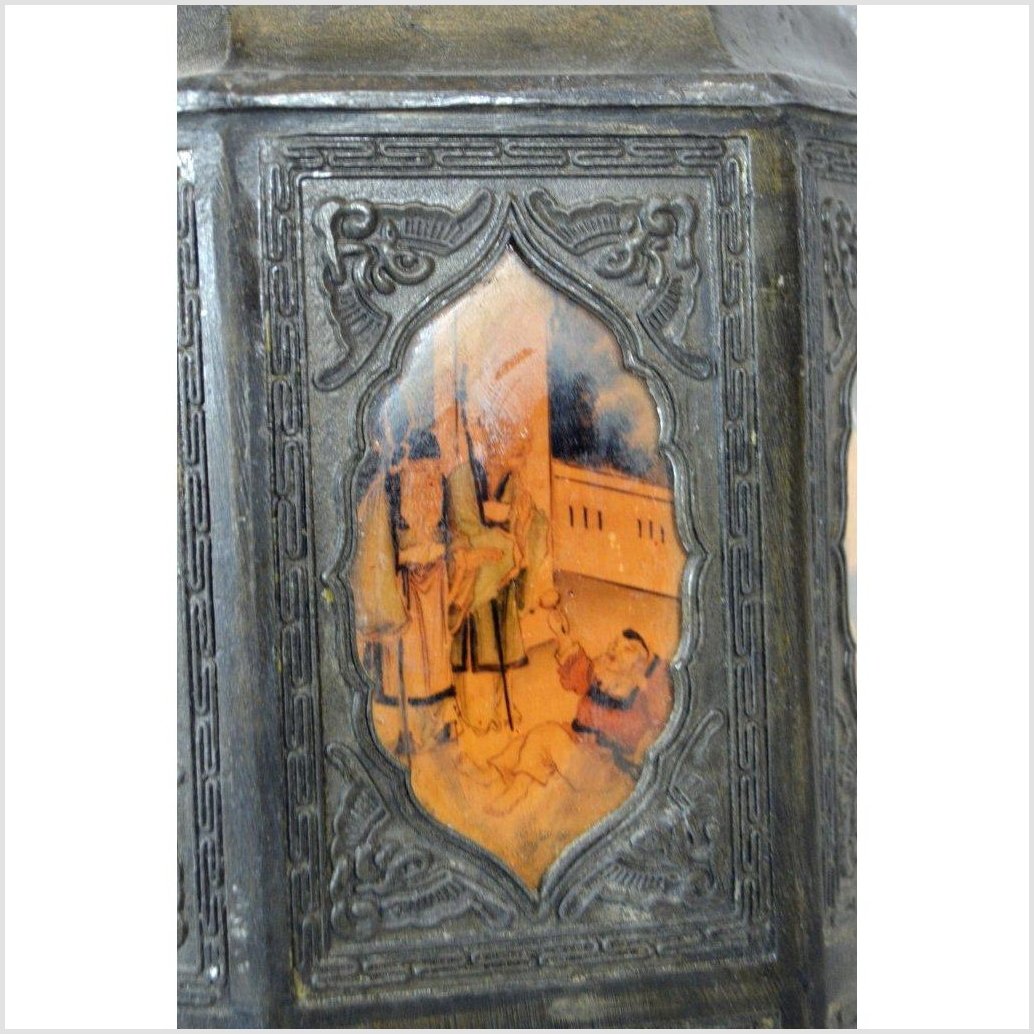 Hand Tooled Pewter Tea Flask-3. Asian &amp; Chinese Furniture, Art, Antiques, Vintage Home Décor for sale at FEA Home