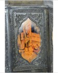 Hand Tooled Pewter Tea Flask-3. Asian & Chinese Furniture, Art, Antiques, Vintage Home Décor for sale at FEA Home
