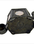 Hand Tooled Pewter Teapot-7. Asian & Chinese Furniture, Art, Antiques, Vintage Home Décor for sale at FEA Home