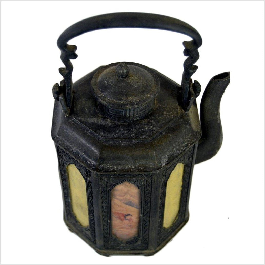 Hand Tooled Pewter Teapot-6. Asian &amp; Chinese Furniture, Art, Antiques, Vintage Home Décor for sale at FEA Home