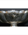 HAND TOOLED SILVER PLATED BOWL-2. Asian & Chinese Furniture, Art, Antiques, Vintage Home Décor for sale at FEA Home