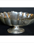 HAND TOOLED SILVER PLATED BOWL-5. Asian & Chinese Furniture, Art, Antiques, Vintage Home Décor for sale at FEA Home
