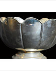 HAND TOOLED SILVER PLATED BOWL-3. Asian & Chinese Furniture, Art, Antiques, Vintage Home Décor for sale at FEA Home