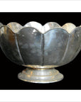 HAND TOOLED SILVER PLATED BOWL-1. Asian & Chinese Furniture, Art, Antiques, Vintage Home Décor for sale at FEA Home