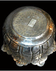 HAND TOOLED SILVER PLATED BOWL-4. Asian & Chinese Furniture, Art, Antiques, Vintage Home Décor for sale at FEA Home