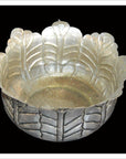 HAND TOOLED SILVER PLATED BOWL-1. Asian & Chinese Furniture, Art, Antiques, Vintage Home Décor for sale at FEA Home