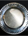 HAND TOOLED SILVER PLATED Ornate Charger-2. Asian & Chinese Furniture, Art, Antiques, Vintage Home Décor for sale at FEA Home