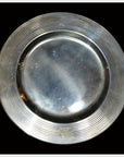 HAND TOOLED SILVER PLATED ORNATE CHARGER-1. Asian & Chinese Furniture, Art, Antiques, Vintage Home Décor for sale at FEA Home