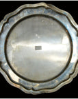 HAND TOOLED SILVER PLATED ORNATE CHARGER-4. Asian & Chinese Furniture, Art, Antiques, Vintage Home Décor for sale at FEA Home