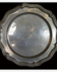 HAND TOOLED SILVER PLATED ORNATE CHARGER-1. Asian & Chinese Furniture, Art, Antiques, Vintage Home Décor for sale at FEA Home