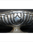 Hand Tooled Silver Plated Planter-3. Asian & Chinese Furniture, Art, Antiques, Vintage Home Décor for sale at FEA Home