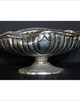 Hand Tooled Silver Plated Planter-5. Asian & Chinese Furniture, Art, Antiques, Vintage Home Décor for sale at FEA Home