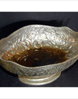 HAND TOOLED SILVER PLATED PLANTER-2. Asian & Chinese Furniture, Art, Antiques, Vintage Home Décor for sale at FEA Home