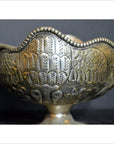 HAND TOOLED SILVER PLATED PLANTER-4. Asian & Chinese Furniture, Art, Antiques, Vintage Home Décor for sale at FEA Home