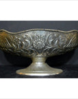 HAND TOOLED SILVER PLATED PLANTER-1. Asian & Chinese Furniture, Art, Antiques, Vintage Home Décor for sale at FEA Home