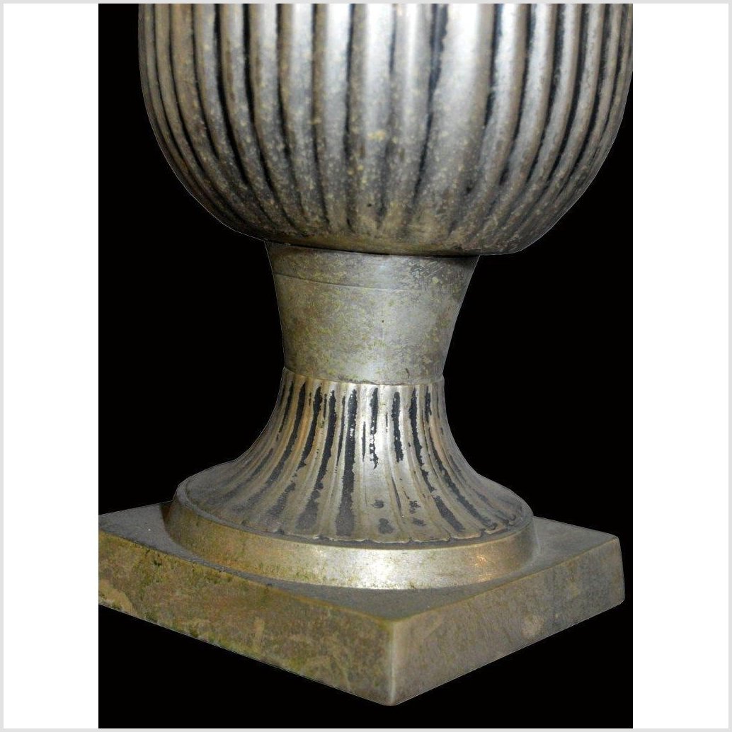 Hand Tooled Silver Plated Planter-4. Asian &amp; Chinese Furniture, Art, Antiques, Vintage Home Décor for sale at FEA Home