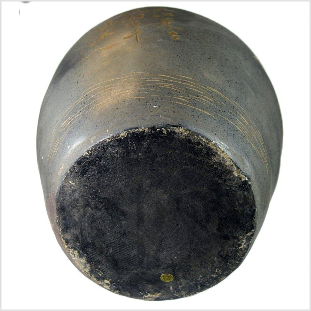 Hong Kong Large Hand Painted Vase-12. Asian &amp; Chinese Furniture, Art, Antiques, Vintage Home Décor for sale at FEA Home