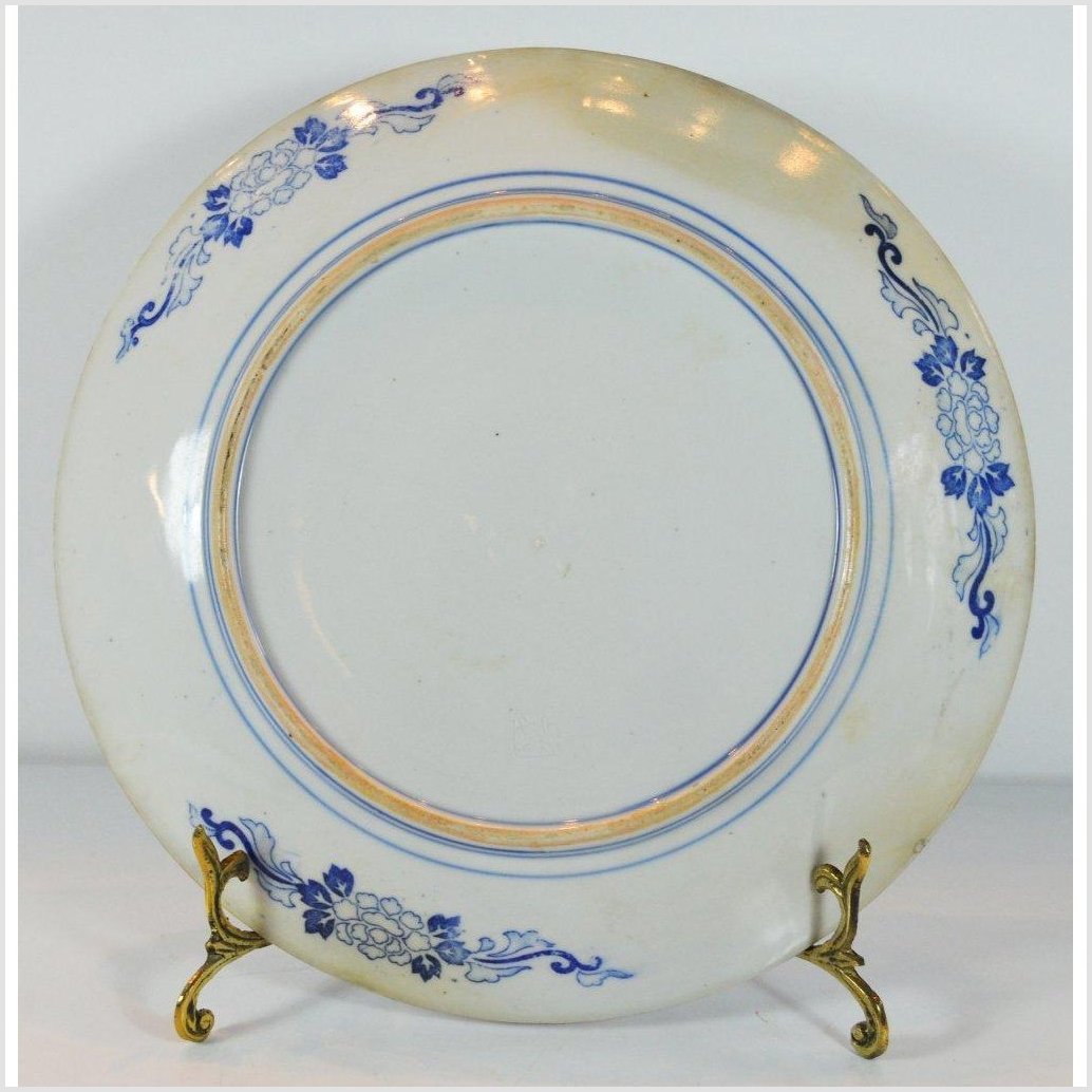 Igezara Transferware Plate-5. Asian &amp; Chinese Furniture, Art, Antiques, Vintage Home Décor for sale at FEA Home
