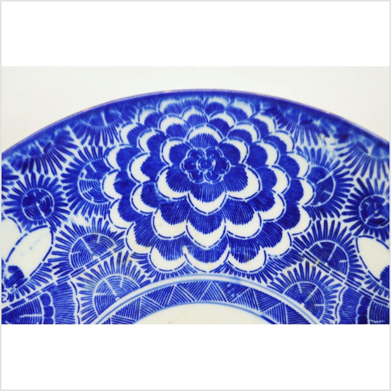 Igezara Transferware Plate-2. Asian &amp; Chinese Furniture, Art, Antiques, Vintage Home Décor for sale at FEA Home