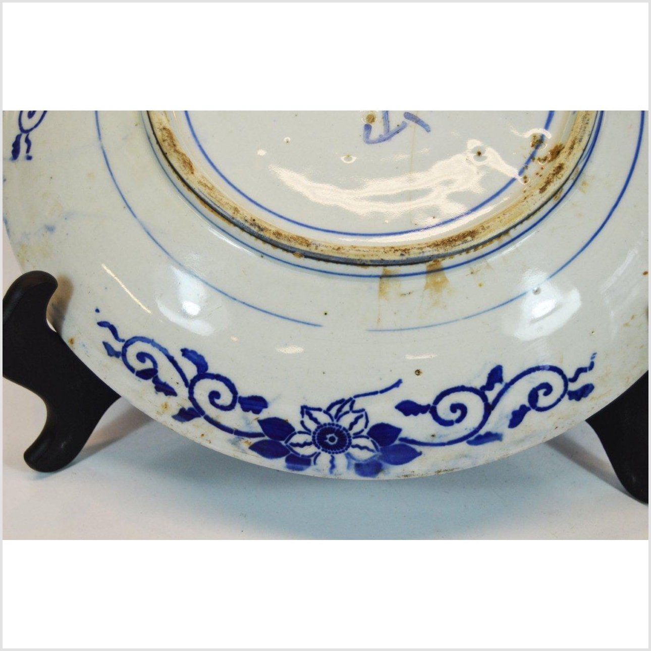 Igezara Transferware Plate-8. Asian &amp; Chinese Furniture, Art, Antiques, Vintage Home Décor for sale at FEA Home