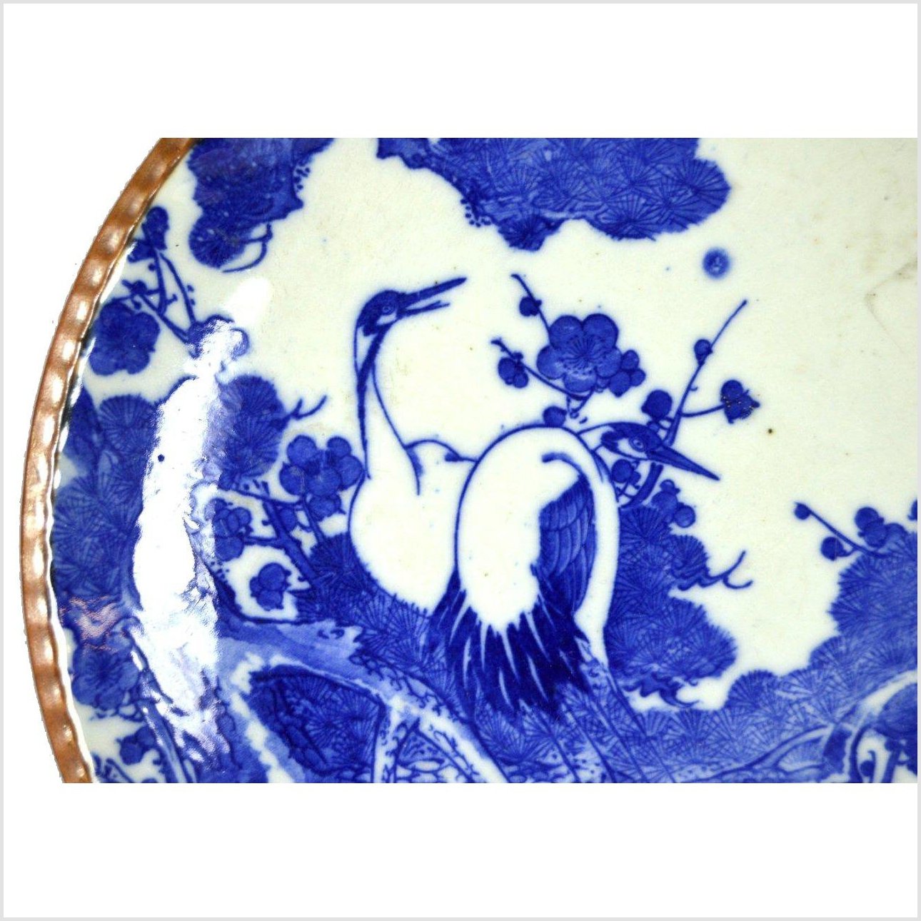 Igezara Transferware Plate-2. Asian & Chinese Furniture, Art, Antiques, Vintage Home Décor for sale at FEA Home
