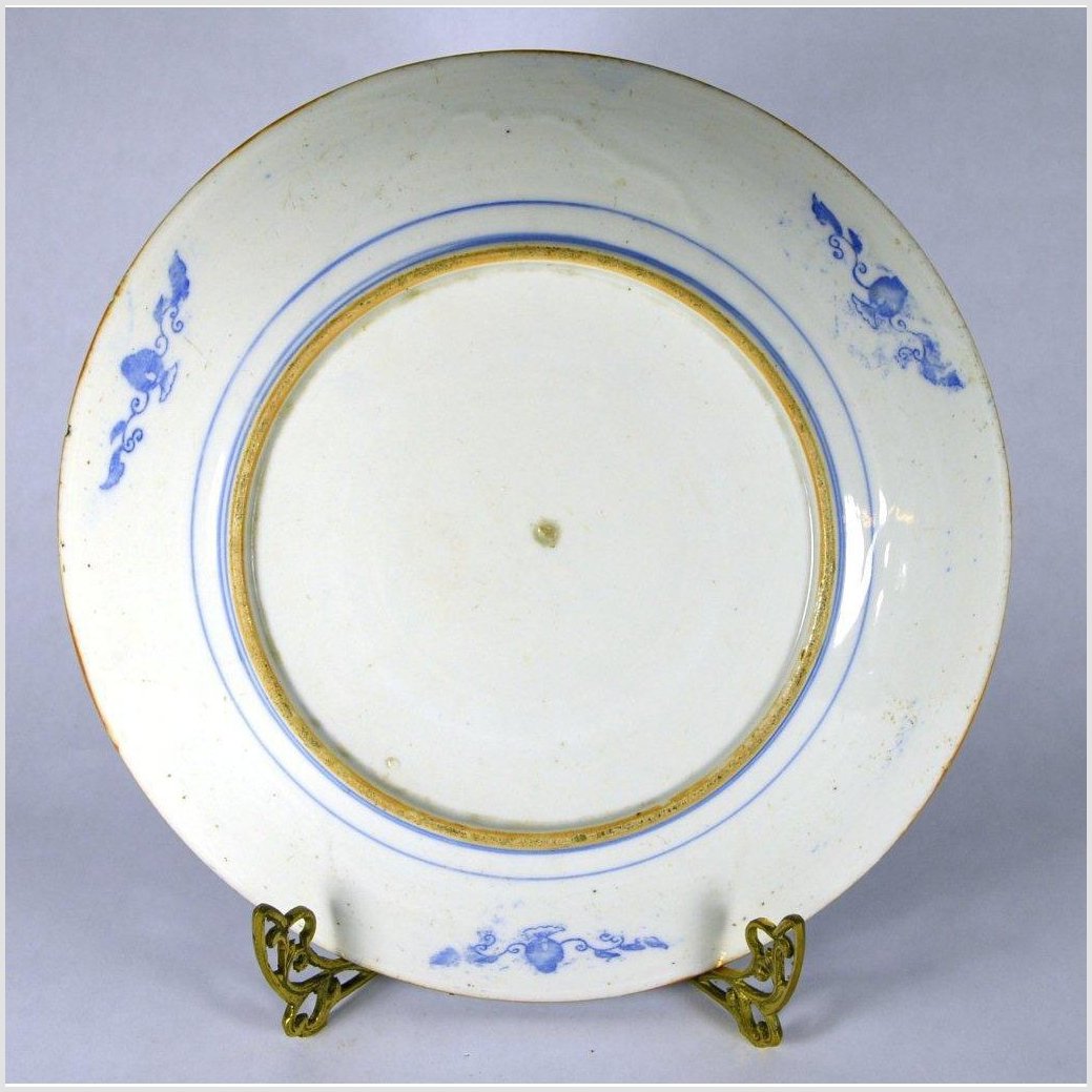 Igezara Transferware Plate-7. Asian &amp; Chinese Furniture, Art, Antiques, Vintage Home Décor for sale at FEA Home
