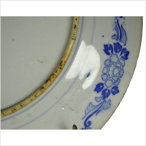Igezara Transferware Plate-YNE387-11. Asian & Chinese Furniture, Art, Antiques, Vintage Home Décor for sale at FEA Home