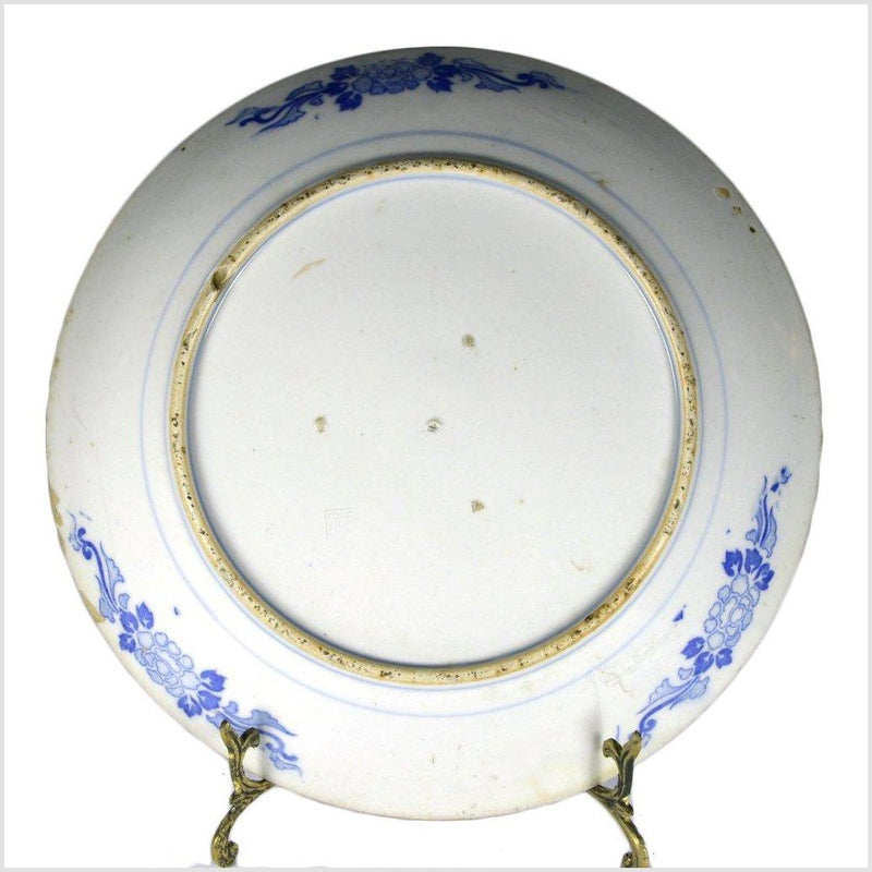 Igezara Transferware Plate-YNE387-9. Asian & Chinese Furniture, Art, Antiques, Vintage Home Décor for sale at FEA Home