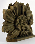 India Hand Carved Temple Plaque-4. Asian & Chinese Furniture, Art, Antiques, Vintage Home Décor for sale at FEA Home