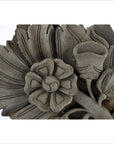 India Hand Carved Temple Plaque-6. Asian & Chinese Furniture, Art, Antiques, Vintage Home Décor for sale at FEA Home