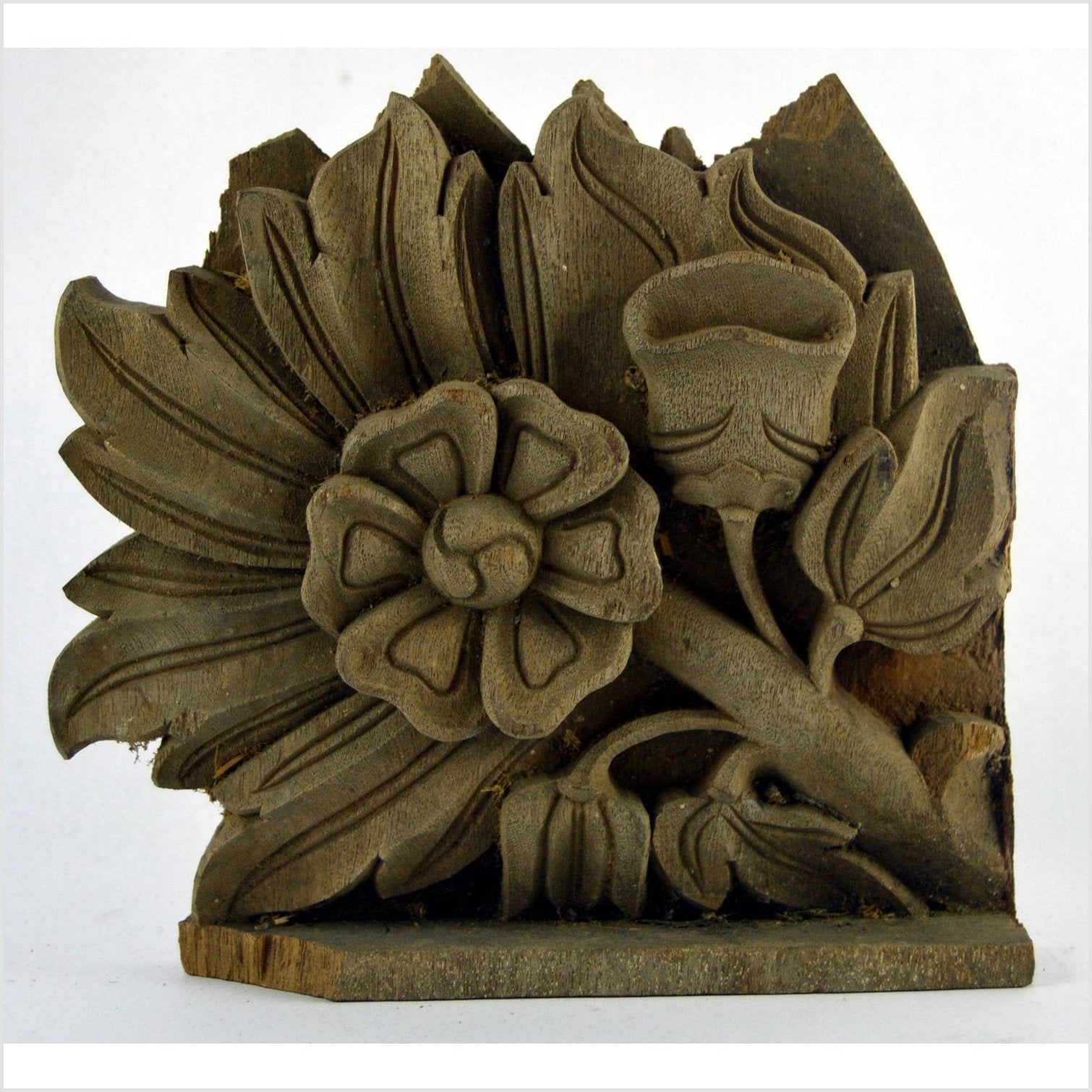 India Hand Carved Temple Plaque-1. Asian & Chinese Furniture, Art, Antiques, Vintage Home Décor for sale at FEA Home