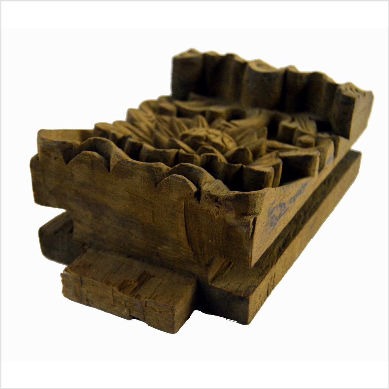 India Hand Carved Temple Plaque-2. Asian & Chinese Furniture, Art, Antiques, Vintage Home Décor for sale at FEA Home