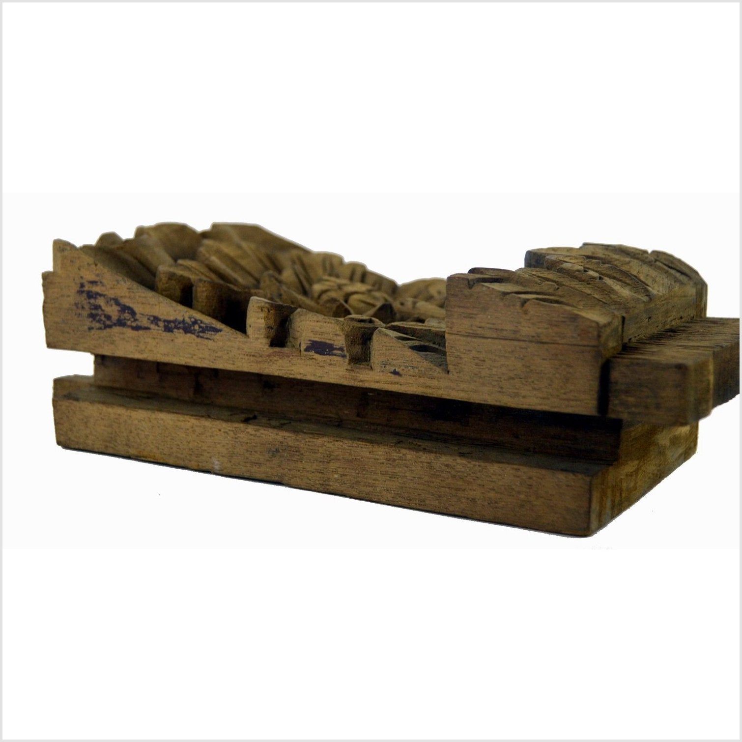India Hand Carved Temple Plaque-3. Asian &amp; Chinese Furniture, Art, Antiques, Vintage Home Décor for sale at FEA Home