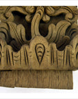 India Hand Carved Temple Plaque-7. Asian & Chinese Furniture, Art, Antiques, Vintage Home Décor for sale at FEA Home