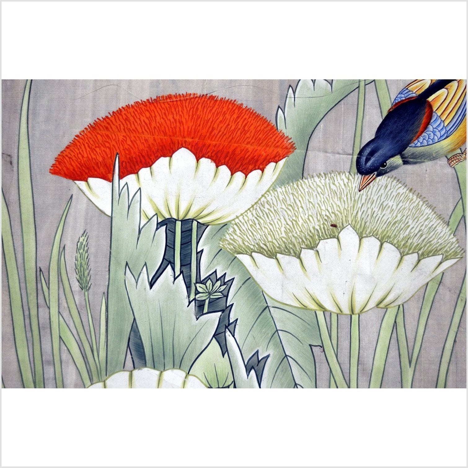 India Silk Tapestry-5. Asian &amp; Chinese Furniture, Art, Antiques, Vintage Home Décor for sale at FEA Home