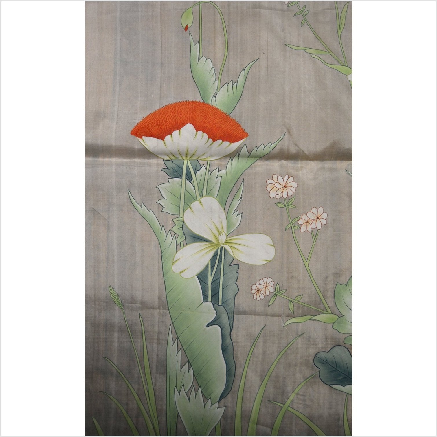 India Silk Tapestry-7. Asian &amp; Chinese Furniture, Art, Antiques, Vintage Home Décor for sale at FEA Home
