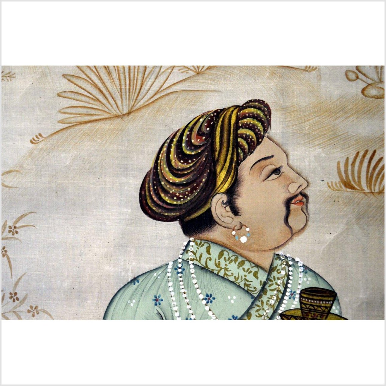 India Silk Tapestry-2. Asian & Chinese Furniture, Art, Antiques, Vintage Home Décor for sale at FEA Home