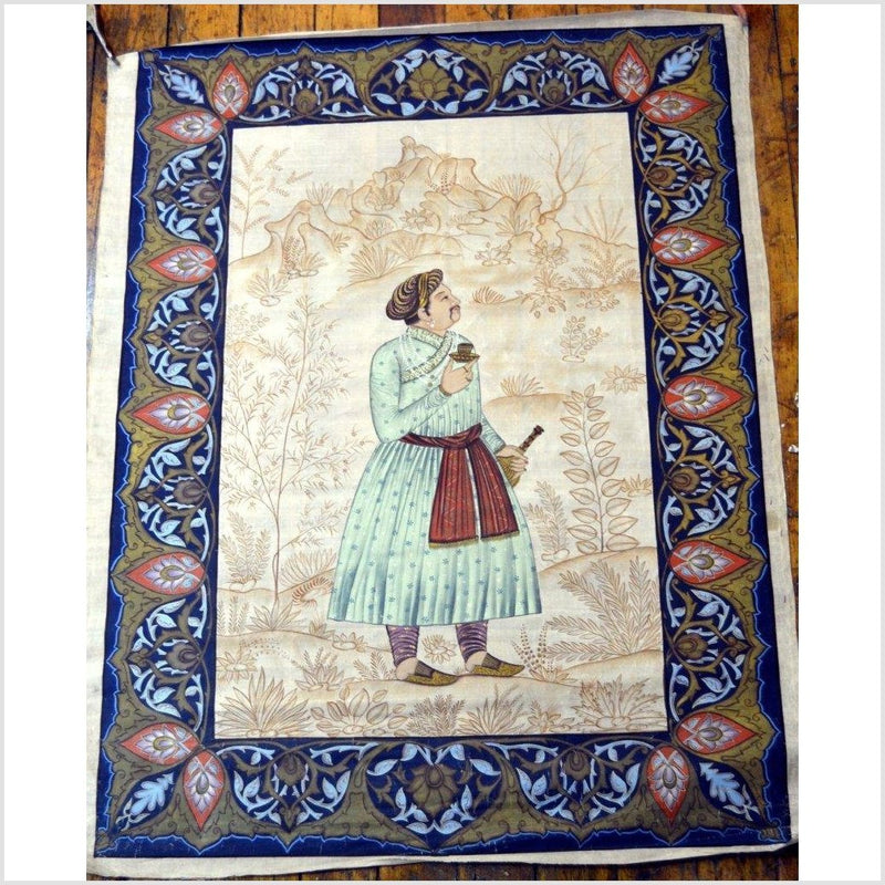 India Silk Tapestry- Asian Antiques, Vintage Home Decor & Chinese Furniture - FEA Home