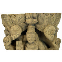 India Temple Sheesham Wood Carving