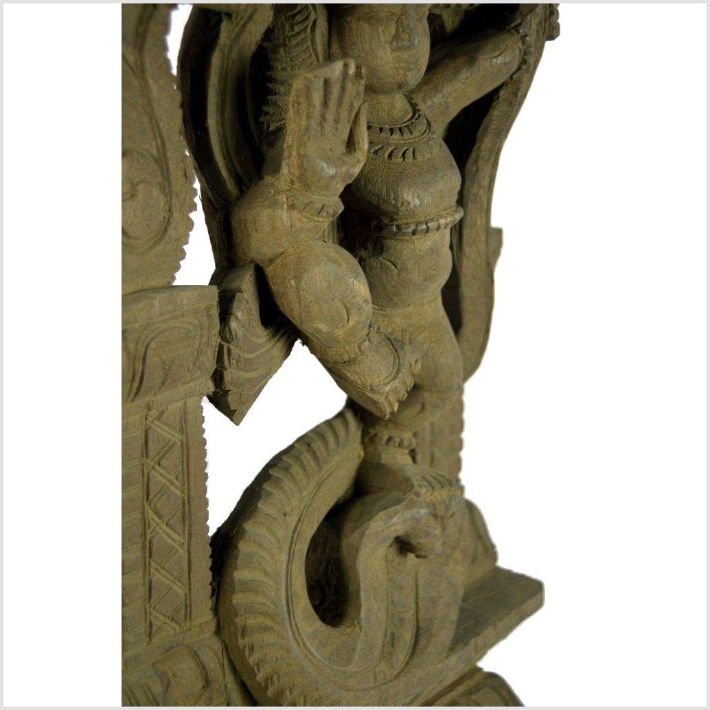 India Temple Sheesham Wood Carving-3. Asian &amp; Chinese Furniture, Art, Antiques, Vintage Home Décor for sale at FEA Home