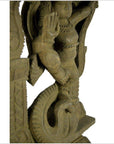 India Temple Sheesham Wood Carving-3. Asian & Chinese Furniture, Art, Antiques, Vintage Home Décor for sale at FEA Home