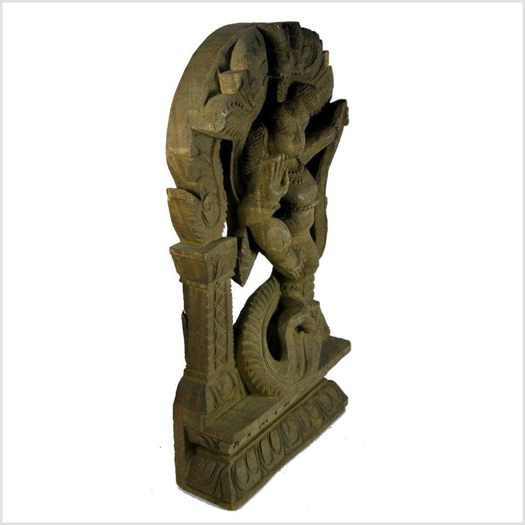India Temple Sheesham Wood Carving-5. Asian &amp; Chinese Furniture, Art, Antiques, Vintage Home Décor for sale at FEA Home