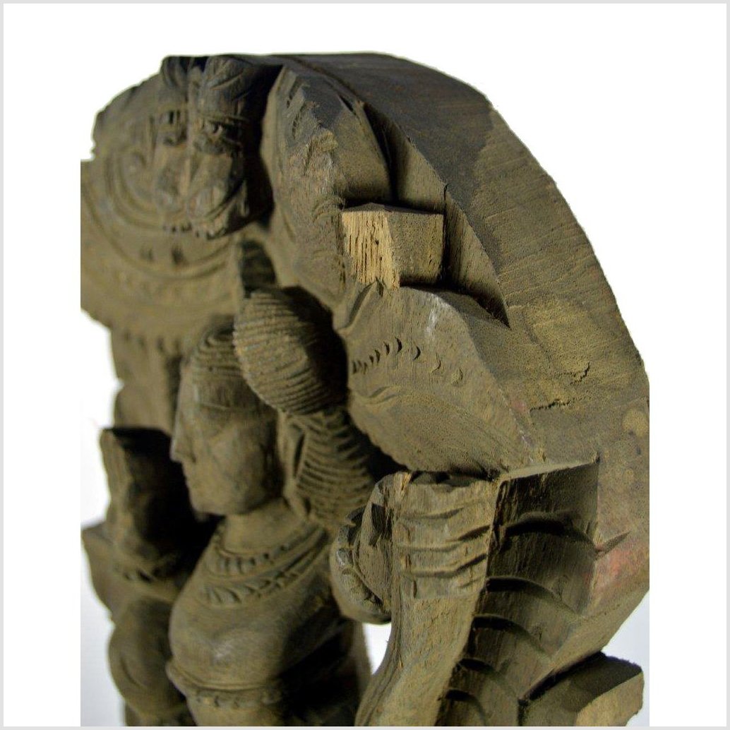 India Temple Sheesham Wood Carving-8. Asian &amp; Chinese Furniture, Art, Antiques, Vintage Home Décor for sale at FEA Home