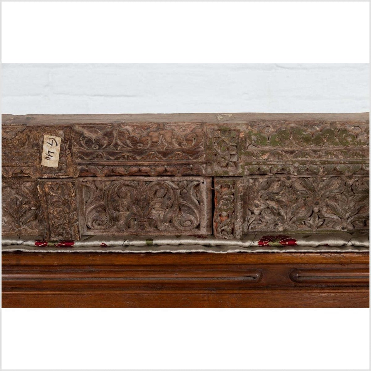 Indian Antique 19th Century Architectural Temple Molding with Carved Animals-8. Asian &amp; Chinese Furniture, Art, Antiques, Vintage Home Décor for sale at FEA Home